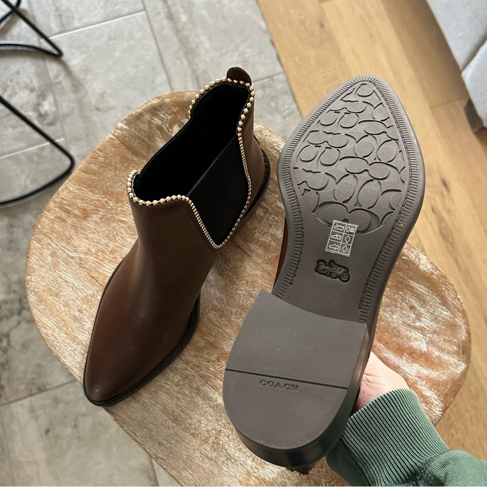 New Coach Restored Bowery Booties - Picture 4 of 5